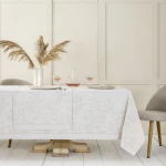 Τραπεζομάντηλο Lillian Beige Nima 160x265 Βαμβάκι-Πολυέστερ