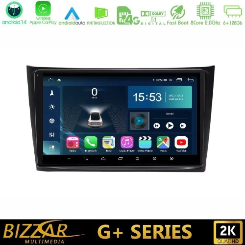 Bizzar G+ Series Volvo XC90 2006-2014 8core Android14 6+128GB Navigation Multimedia Tablet 10"