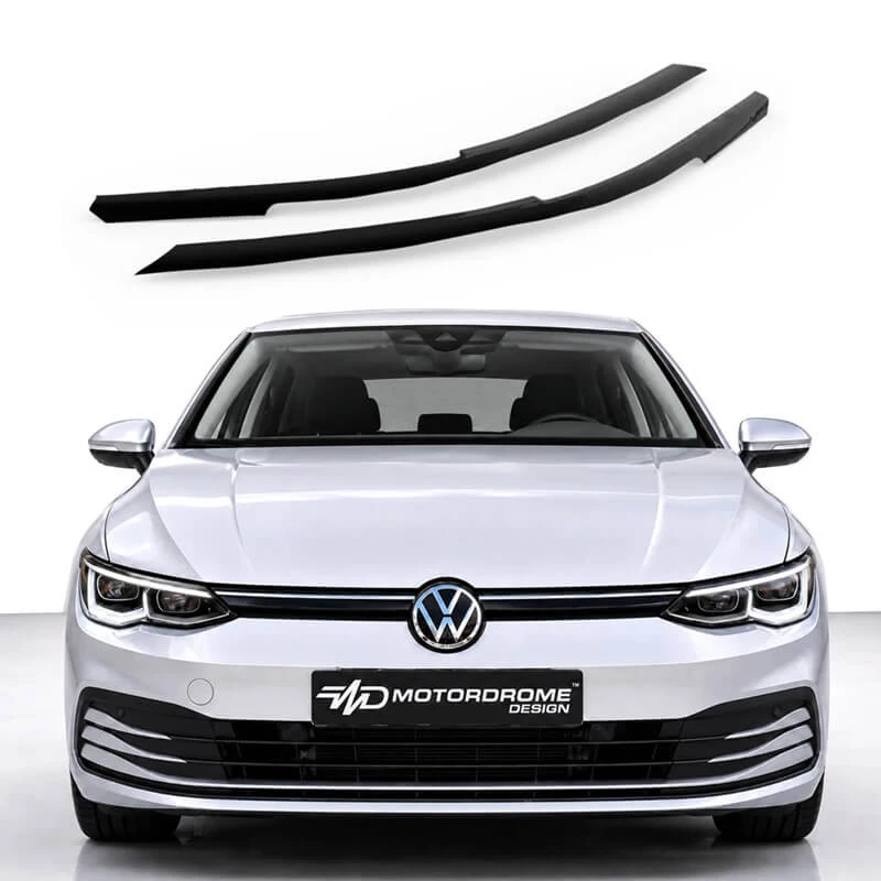 Φρυδάκια Μπροστινών Φαναριών Για VW Golf VIII (8) 19+  2 Τεμάχια