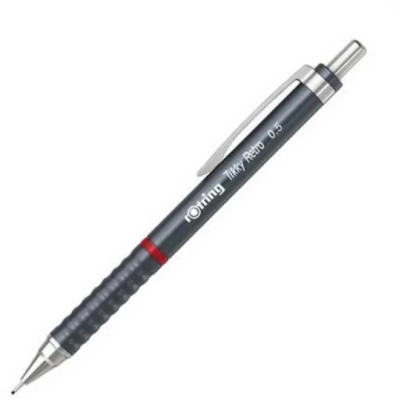 Rotring Tikky Retro Μηχανικό Μολύβι Μεταλλικό 0.5mm Γκρι