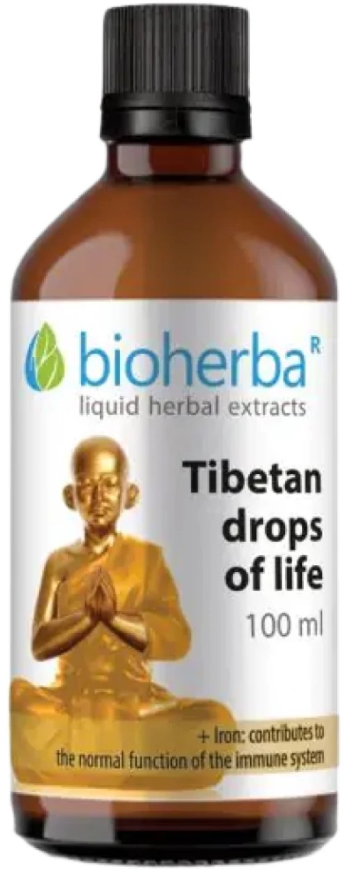 Bioherba Tincture Tibetan DROPS OF LIFE [100 ml]
