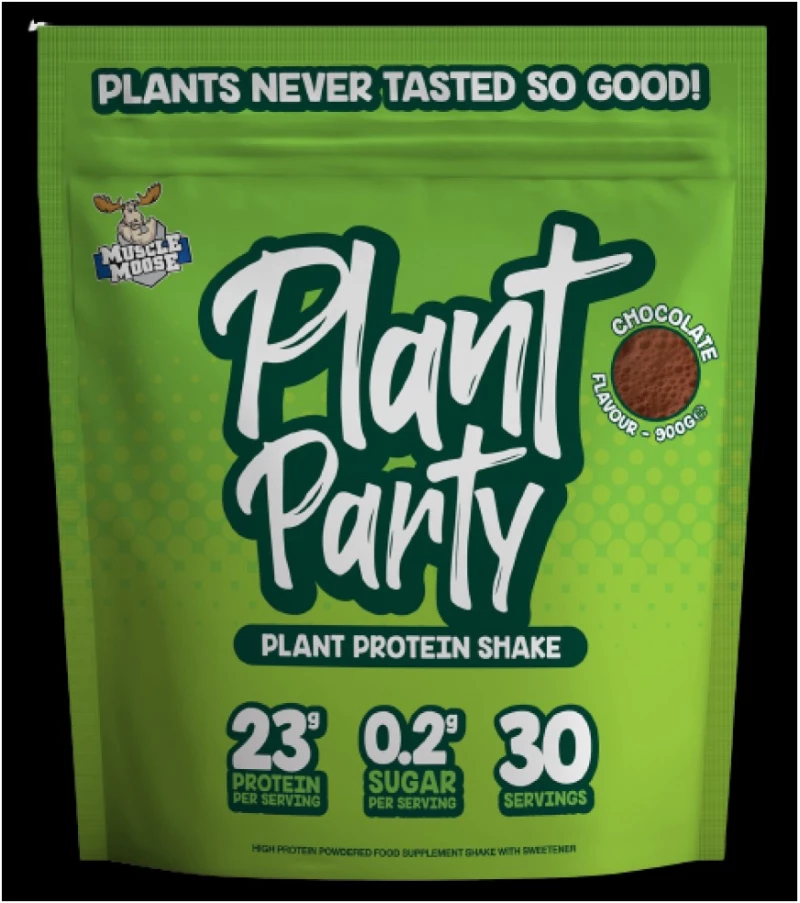Muscle Moose Plant Party Protein [900 Γραμμάρια] Φρούτα του δάσους