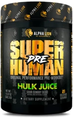Alpha Lion Superhuman Pre | with ZumXR & S7 Blend [342 Γραμμάρια] Hulk Juice