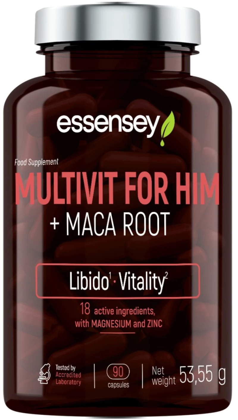 ESSENSEY Multivit for Him + Maca Root [90 Κάψουλες]