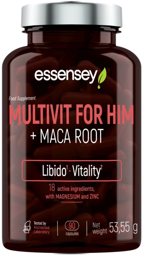 ESSENSEY Multivit for Him + Maca Root [90 Κάψουλες]