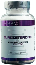 PharmaX Turkesterone 500 mg | Ajuga Turkestanica Natural Extract [60 Κάψουλες]