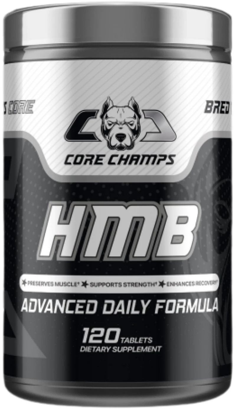 Core Champs by Kai Greene HMB Tablets | Preserves Muscles ~ Supports Strength ~ Enhances Recovery [120 Ταμπλέτες]