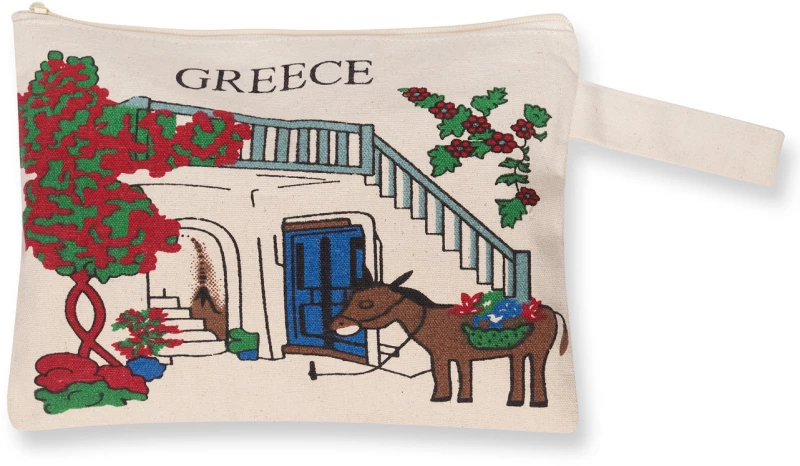 Πορτοφόλι καραβόπανο (20cm x 13cm) canvas 17 rhodes - -