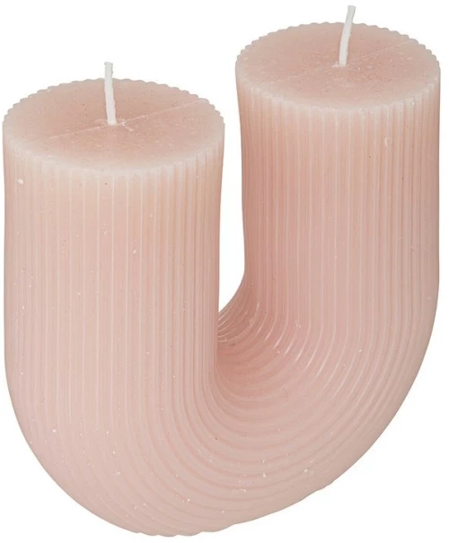 ΚΕΡΙΆ & ΚΗΡΟΠΉΓΙΑ DEMI PINK U CANDLE 196048G