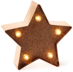 Διακοσμητικό Legami mini φωτάκι αστέρι με glitter LELI0042