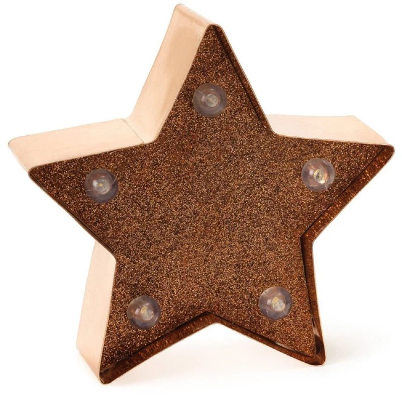 Διακοσμητικό Legami mini φωτάκι αστέρι με glitter LELI0042