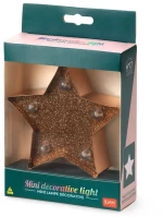 Διακοσμητικό Legami mini φωτάκι αστέρι με glitter LELI0042