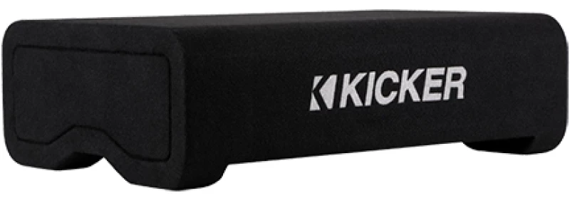 Kicker Down-Firing 10" CompVT 2-Ohm Enclosure (48CVTDF102)