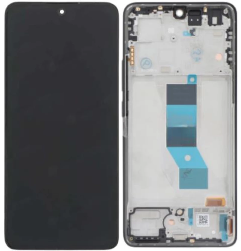 Xiaomi Redmi Note 14 5G - LCD Touch Tarnish with Frame Original 56002000O1700 Service Pack
