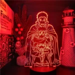 Τρισδιάστατο LED Φωτιστικό Illusion Με Σχέδιο Naruto Shippuden