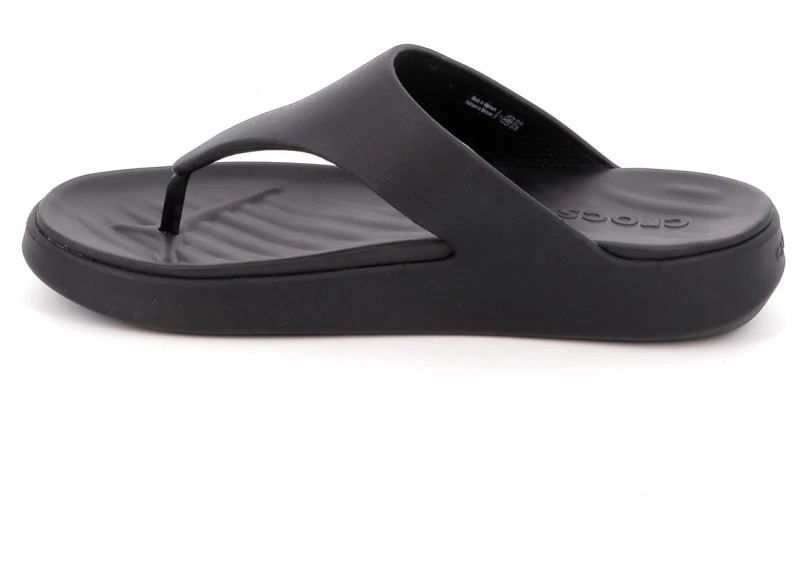 Γυναικεία Σαγιονάρα Crocs Getaway Triangle Flip Χρώματος Μαύρο 212018-001
