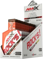 AMIX Nutrition Performance Rock's with caffeine [20 x 32 Γραμμάρια] Κρύο τσάι ροδάκινο