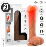 MR INTENSE - BRADLEY VIBRATOR DILDO WITH HEAT EFFECT AND REMOTE CONTROL 21 CM -Ã'- 4.2 CM