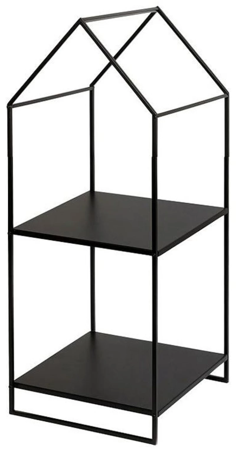 Σταντ - Ραφιέρα Μπουφέ Σκεπή AST844 32x30x70cm Black Espiel Μέταλλο