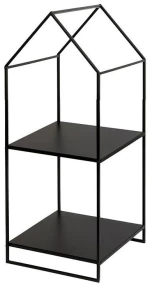 Σταντ - Ραφιέρα Μπουφέ Σκεπή AST844 32x30x70cm Black Espiel Μέταλλο