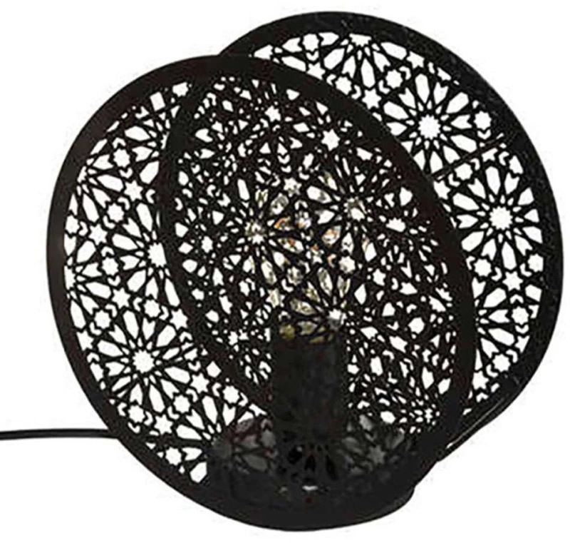 Φωτιστικό Επιτραπέζιο Μεταλλικό 07.181907 22cm LED Black Μέταλλο