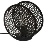 Φωτιστικό Επιτραπέζιο Μεταλλικό 07.181907 22cm LED Black Μέταλλο