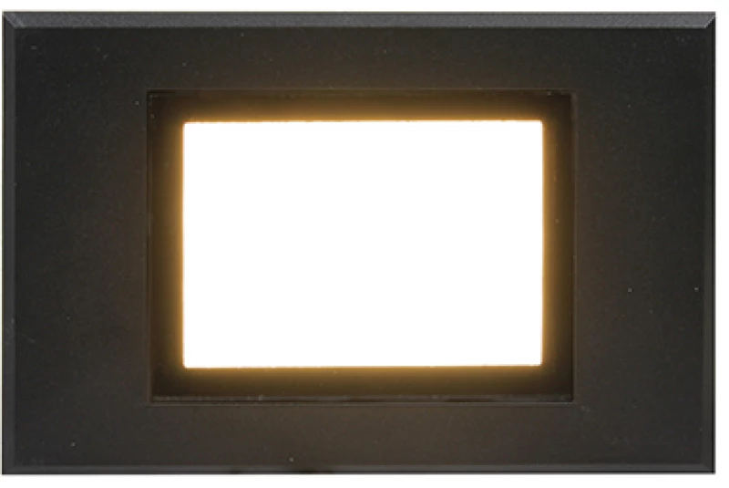 Φωτιστικό Επίτοιχο Sun Light VERRE-12080 Μαύρο Ματ (Black Mat) 3000K