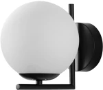 WLC 2481 BK ΑΠΛΙΚΑ ΜΑΥΡΗ ΟΡΘΟΓΩΝΗ ΒΑΣΗ ΜΠΑΛΑ ΟΠΑΛΙΝΑ 1xE27