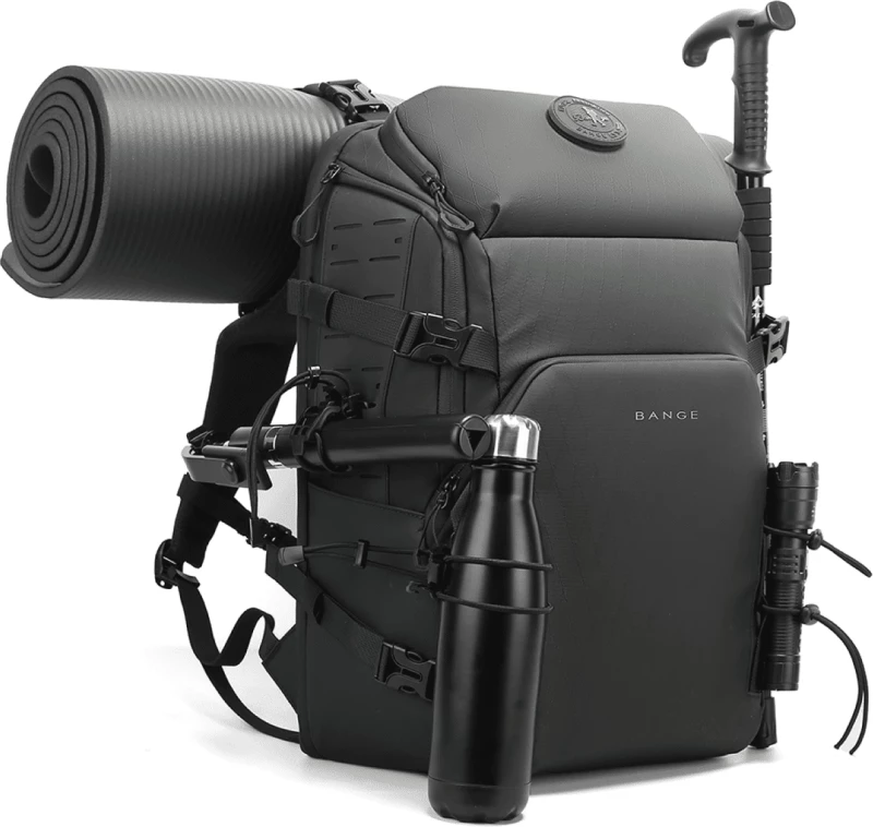 Σακίδιο Πλάτης / Backpack Bange FW230 Ορειβατικό / Τσάντα Μεταφοράς Laptop έως 15.6" 36L - Black