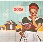 Ημερολόγιο Μαγειρικής 2026 |  7x7cm