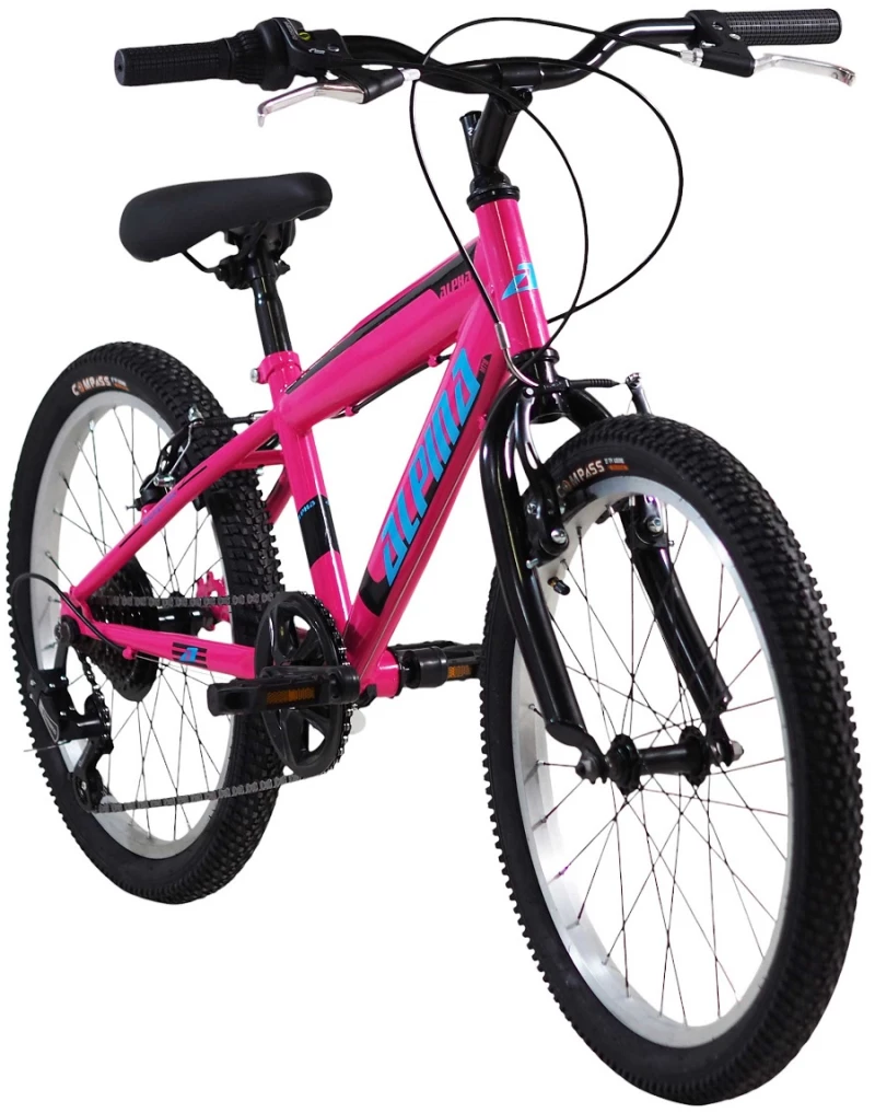 Alpina MTB 20''x11 7ταχ. S ροζ/γαλάζιο