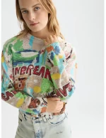 Scotch&Soda x Basquiat Printed Pullover