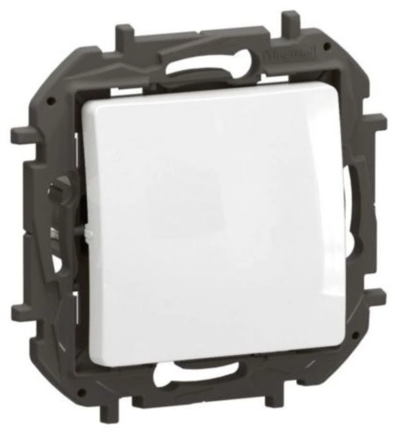 Διακόπτης απλός Niloe NP 10Α 250V λευκό NP2110WH Legrand NP2110WH