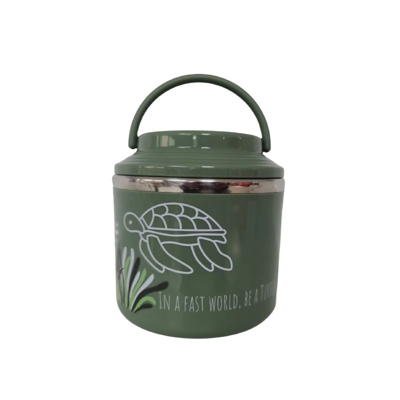 Ανοξείδωτο Δοχείο Φαγητού In A Fast World Be A Turtle 660ml ABO 314903