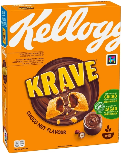 Kellogg's Krave Choco Nut 410g
