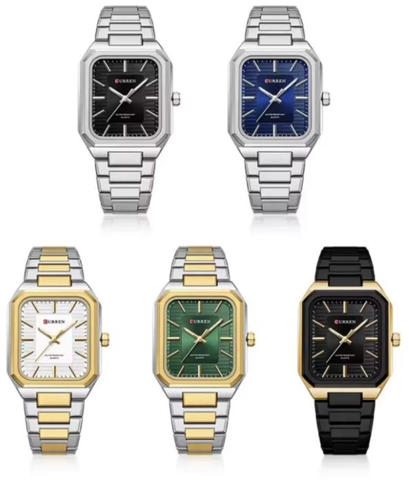 Ρολόι με Μεταλλικό Μπρασελέ CURREN 8457 Golden Black