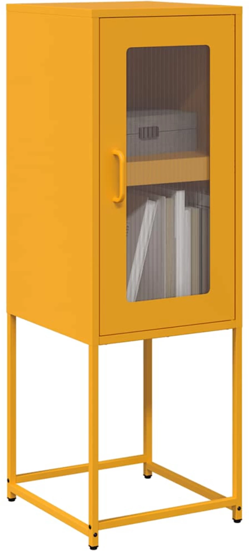 Sideboard Μουστάρδα κίτρινη 36x39x107 cm χάλυβα ψυχρής έλασης |853401