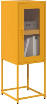Sideboard Μουστάρδα κίτρινη 36x39x107 cm χάλυβα ψυχρής έλασης |853401