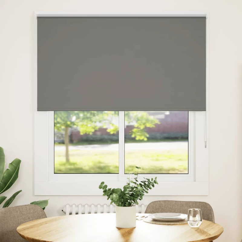 Roller Blind Blackout γκρί 135x150 cm Πλάτος υφάσματος 131,6cm |4011135