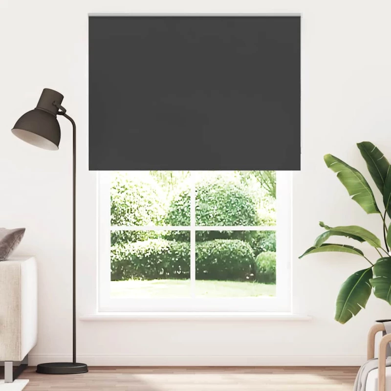 Roller Blind Blackout Μαύρο 150x230 cm Πλάτος υφάσματος 146,6cm |4010956