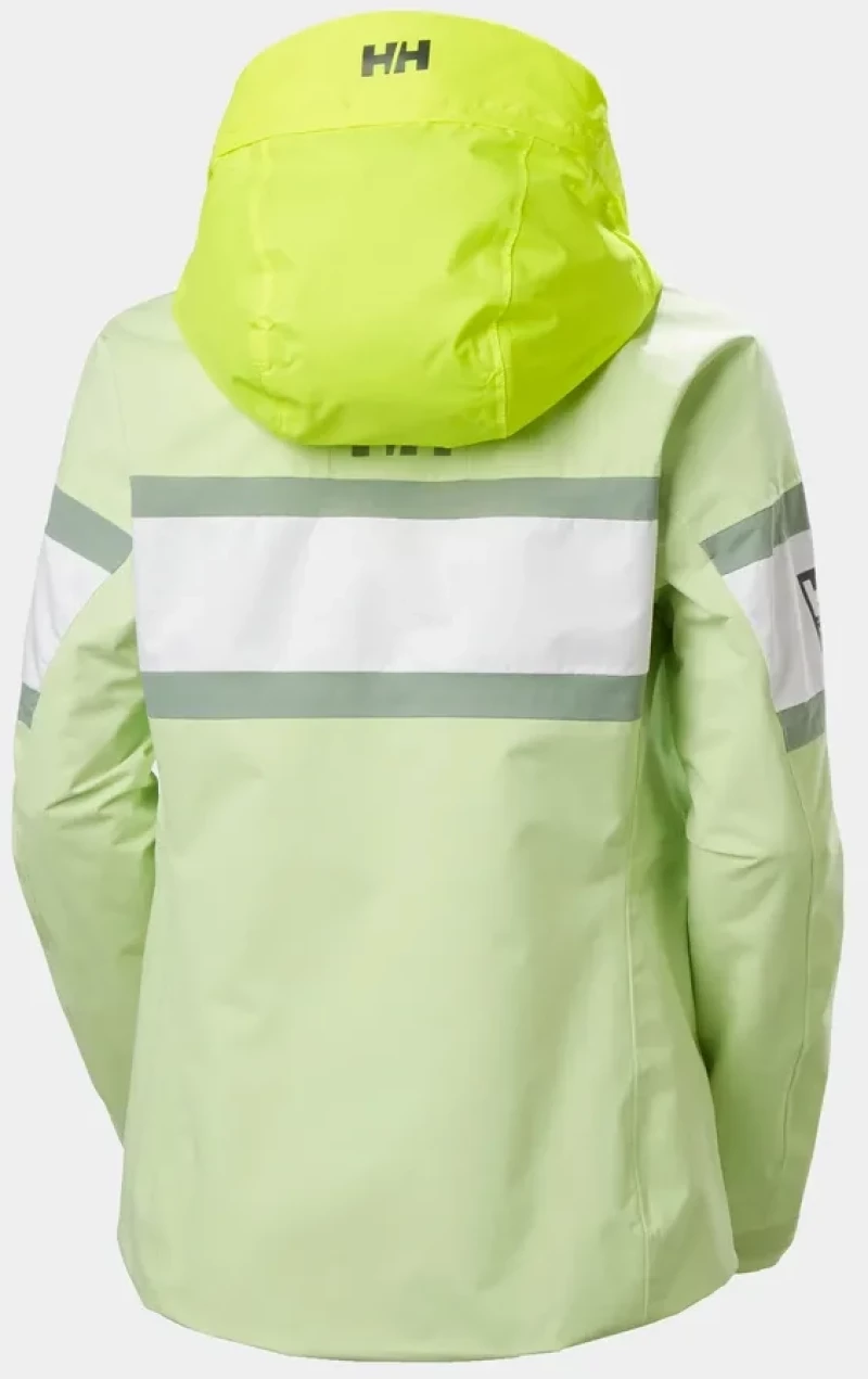 Helly Hansen Γυναικείο Μπουφάν Ιστιοπλοΐας Salt Original Washed Lime