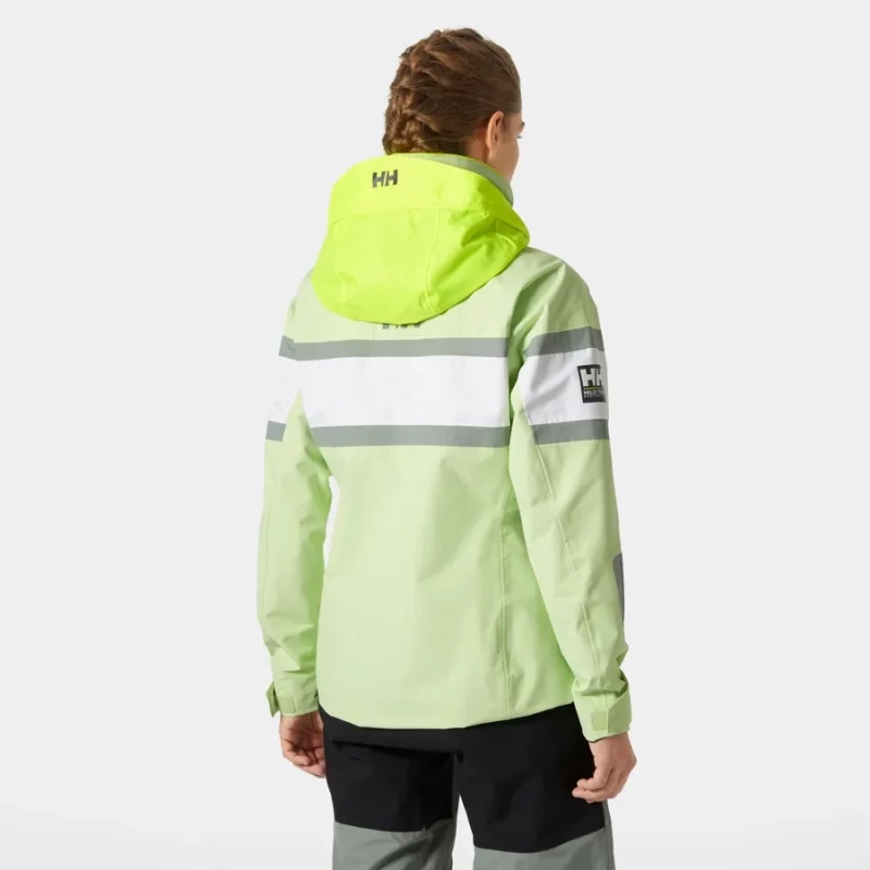 Helly Hansen Γυναικείο Μπουφάν Ιστιοπλοΐας Salt Original Washed Lime