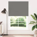 Roller Blind Blackout γκρί 150x230 cm Πλάτος υφάσματος 146,6cm |4011216
