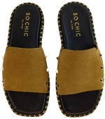 IRA SANDAL - BEIGE 100% Δερμάτινα