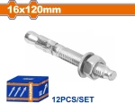Wadfow WDQ2555 Βισματα Μεταλλικα Γαλβ Express 16 Χ 120 12τεμ