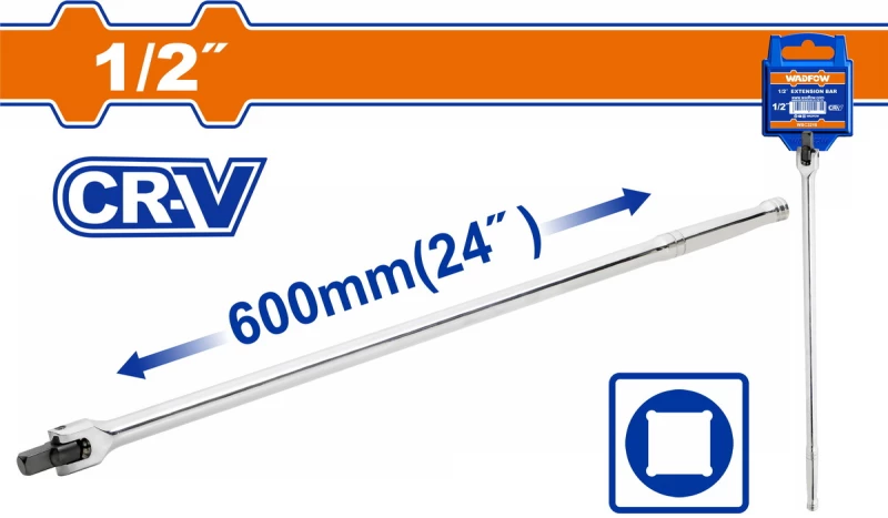 Wadfow WSC8224 Μανελα Σπαστη 1/2" 24" 600mm