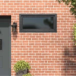 Παράθυρο Κάτω Στρώματος RISOR Ανθρακί 120 x 60 cm PVC και Γυαλί |42047344