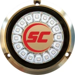 Shadow Caster SCR-16 LED Φως Υποβρύχιο Στρογγυλό - Κόκκινο