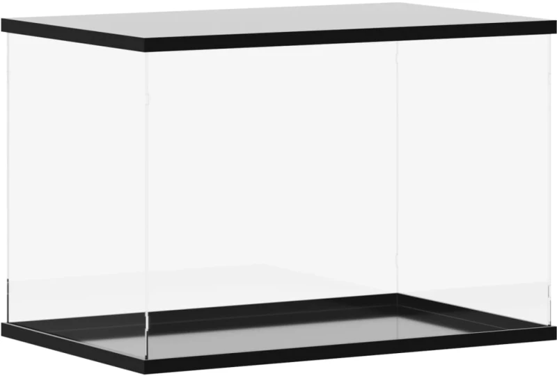 vidaXL Κουτί Βιτρίνας Διαφανές Ακρυλικό 56x36x37 εκ.