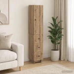 Σέτ Ντουλαπιών 2 pcs 33 x 34,5 x 90 εκ Επεξεργασμένο Ξύλο |3416393